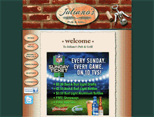 Tablet Screenshot of julianospub.com